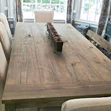 How we made our farmhouse kitchen table with custom stain. See This Instagram Photo By Farmhouse Fab 45 Likes Farmhouse Kitchen Tables Rustic Farmhouse Table Trendy Farmhouse Kitchen