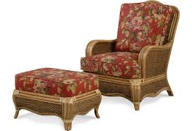 It's rated 5 out of 5 by sherri from great for small patio i could not find the wicker chair with nesting ottoman in anything but a pair until i found this. Braxton Culler Shorewood 1910 001 1910 009 Tropical Rattan Chair And Ottoman Set Baer S Furniture Chair Ottoman Sets
