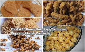 270ml santan 20gm gula 20gm tepung beras secubit garam daun pandan atau bekas2 kecil sebagai. Koleksi 10 Resepi Kuih Raya Tradisional Digoreng Mudah Dan Sedap Iamfuzy Com
