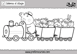 Peppa Pig Para Colorear Pdf