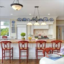 red white and blue kitchen decor