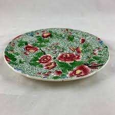 Maybe you would like to learn more about one of these? Copeland Spode 1800s New Fayence King Chintz Pattern Transferware Floral Plate For Sale At 1stdibs