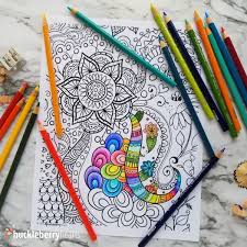 Your kids at home will also have a blast with them. Flower Doodle Free Printable Coloring Page For Adults Huckleberry Hearts