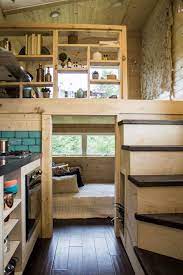 A 3 bedroom tiny house on wheels. The Apothecary Tiny House On Wheels By Tiny Heirloom Camperdesign Tiny House Bedroom Tiny House Interior Design Tiny House Interior