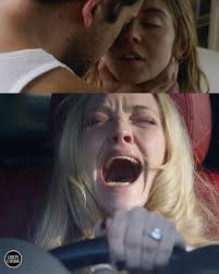 So I actually just noticed this. In the first still of the trailer for "The  Housemaid" Sydney Sweeney seems to be hooking up with Amanda Seyfried's  husband. Then it cuts immediately to