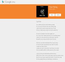 It's stream of consciousness type stuff about getting old and out touch, being off tour and loving the mundane things in. Google Adds Song Lyrics To Search Results But It Feels Like A Cheap Cash Grab Pcworld