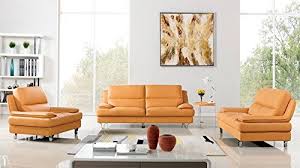 American Eagle Furniture 3 Piece Harrison Collection Complete Genuine Leather Living Room So Leather Sofa Living Room Living Room Sofa Set Genuine Leather Sofa