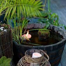 18 attractive diy backyard pond ideas for your garden. 7 Fun Ways To Create A Water Feature From Half Whiskey Barrels Container Water Gardens