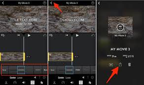 Tap the add media button, tap backgrounds. How To Place Text On Video With Imovie For Iphone Osxdaily