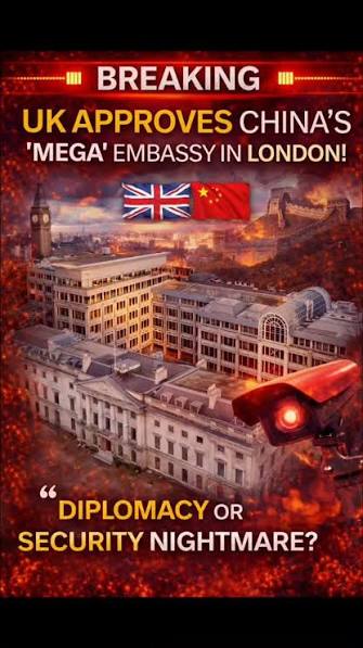 China should pay for any “mitigations” needed to protect London from spy threats linked to its new embassy, MPs have said ⤵️ https://www.telegraph.co.uk/news/2026/01/22/china -must-pay-moving-embassy-cables-london-spying-security/?WT.mc_id ...