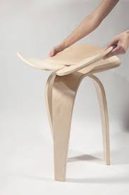 Trio A Jointless Stool By Andrea Quiros Balma Stool Modern Stools Furniture Inspiration
