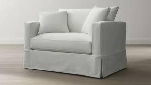 Willow White Twin Sleeper Sofa Reviews Crate And Barrel Twin Sleeper Sofa Slipcovers For Chairs Single Sofa Bed