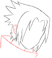 How To Draw Sasuke - Draw Central
