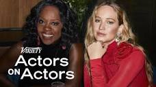 Jennifer Lawrence & Viola Davis | Actors on Actors - YouTube