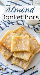 Almond Banket Bars Recipe Recipe In 2020 Dessert Recipes Easy Desserts Easy No Bake Desserts