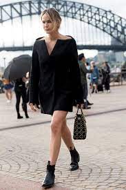 Brooke Testoni Wearing Dion Lee At Mbfwa Rm Williams R M Williams Boots Theatre Outfit
