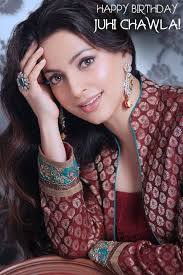 The recipient of two filmfare awards, sh. Fastticket Wishes Juhi Chawla A Very Happy Birthday Schauspieler People Mensch