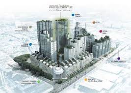 Corner of federal highway & ldp. Icon Residenz Creative Tower Icon City Petaling Jaya Urban Planning Tower Malaysia