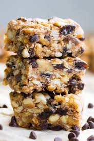 See the how to video on how to make this easy adaptable snack! No Bake Granola Bars With Raisins And Chocolate Chips Grain Free Paleo The Paleo Running Momma
