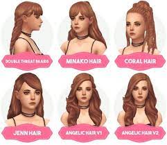 Aveira Sims 4 Clay Hair Recolors Updated Sims 4 Hairs Sims 4 Sims 4 Toddler Sims