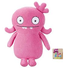 In the adorably different town of uglyville, weirdness is celebrated, strangeness is special and beauty is embraced as more than meets the eye. Uglydolls Large Moxy Stuffed Plush Toy Inspired By Uglydolls Movie 13 Inches Tall Walmart Canada