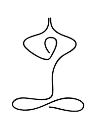 Wall Art Yoga Poster Yoga Print Minimalist Yoga Art Etsy Yoga Prints Yoga Drawing Yoga Painting