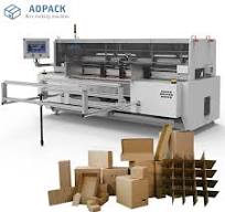 Aopack Fully Automatic Box Maker Corrugated Cardboard Carton Box Making Machine