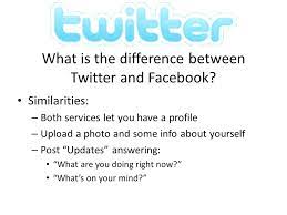 Twitter and facebook are two different social networking websites. Social Networking By Troy Stanwyck 3 Questions That Will Convince You To Use Twitter What Is Twitter And What Is The Difference Between This And Other Ppt Download
