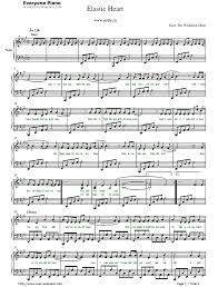 Elastic Heart The Hunger Games Catching Fire Ost Stave Preview 1 Free Piano Sheet Music Piano Chords Elastic Heart Cello Sheet Music Sheet Music