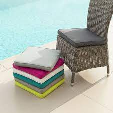 Coussins & housses de chaise en promotion sur shein. Coussin De Chaise Korai Ardoise Textile D Exterieur Eminza