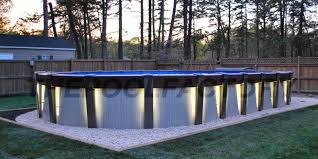 Above Ground Pool Installation Photos The Pool Factory Best Above Ground Pool Above Ground Pool Lights Above Ground Pool Landscaping