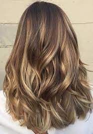 Highlights that start at the roots and extend to the ends of your hair make the same statement you would by going blonde, while. 35 Brown Hair With Blonde Highlights Looks And Ideas Southern Living
