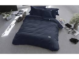 600 fils au pouce carré. Housse Couette Bleu Marin