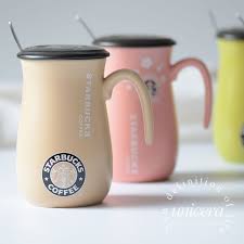 Online Shop New 400ml Ceramics Double Wall Vacuum Flask Coffee Mug Travel Tumbler Water Bottle Insulated Starbuck Thermo Cup F Coffee Gifts Starbucks Mugs Mugs
