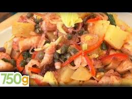 Recette De Salade De Poulple 750g Youtube En 2020 Recette Salade Idee Recette Recette