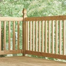 30 '' x 44 1/2'' chippendale porch rails pressure treated $10 (3141 andrew johnson highway telford tn 37690) pic hide this posting restore restore this posting. Severe Weather 6 Ft X 1 5 In X 33 In Pressure Treated Wood Pressure Treated Wood Deck Rail Kit Balusters Included Assembled Lowes Com Treated Wood Deck Wood Deck Railing Wood Handrail