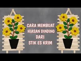 Video ini menjelaskan tentang cara membuat hiasan dinding bunga mawar dari stik es krim dan kain flanel bahan dan peralatan yang diperlukan : Cara Membuat Hiasan Dinding Dari Stik Es Krim How To Make Popsicle Stick Craft Youtube
