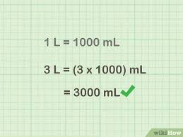 Multiply the value in liters by the conversion factor to determine the number of milliliters in a liter. How To Convert Liters To Milliliters With Unit Converter