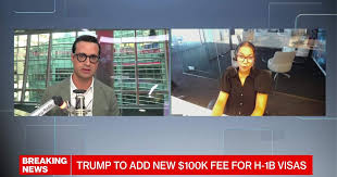 Watch Trump to Add New $100k Fee for H-1B Visas - Bloomberg