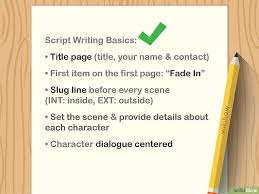 How To Write A Script Writing Script Writing Basics Script Writing