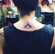 Disney Castle Tattoo With Images Mickey Tattoo Disney Tattoos Disney Castle Tattoo