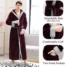 Maybe you would like to learn more about one of these? Mens Dressing Gown Ottoman Italian Baroque Style Long Velvet Robe Lined In Red Satin Warm Big Tall Black Red Long Robe Soft Warm Bathrobe Men S Clothing Clothing Valresa Com
