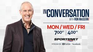Sportmentary & the comish debate if those comments were. In Conversation With Ron Maclean Premieres Wednesday On Facebook Youtube Sportsnet Ca