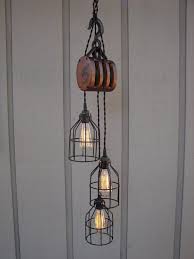 It is hard to believe that this is a diy creation. 64 Vintage Farmhouse Lighting Ideas Id Lights