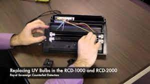 3 ways to detect counterfeit bills and ids. Replacing The Ultraviolet Uv Bulbs In A Rcd 1000 And Rcd 2000 Counterfeit Detector Youtube