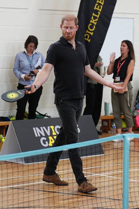 Harry plays pickleball with children as controversy continues to cloud royals – The Irish News