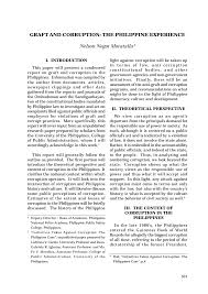Https Correctphilippines Org Wp Content Uploads 2020 06 Graft And Corruption In The Philippines 2 Pdf