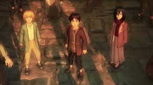 La humanidad esta en tiempos dificiles, uno no sabe en quien puede confíar. Child Past Of Eren Jaeger Mikasa Ackerman Armin Arlert Attack On Titan 2 Youtube