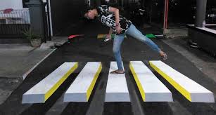Tapi lukisan 3d di jalan aspal di jabodetabek ini, kita yang pertama. Viral Inilah Foto Foto Lukisan 3d Di Jalanan Kampung Kota Depok