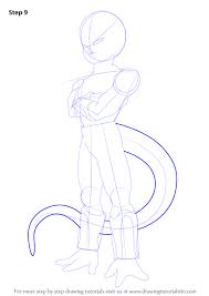 Learn How To Draw Frieza From Dragon Ball Z Dragon Ball Z Step By Step Drawing Tutorials In 2020 Dragon Ball Dragon Ball Z Drawings